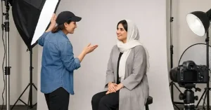 عکس پرتره حرفه‌ای در آتلیه