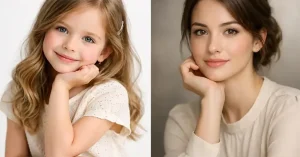 ژست عکاسی پرتره در آتلیه